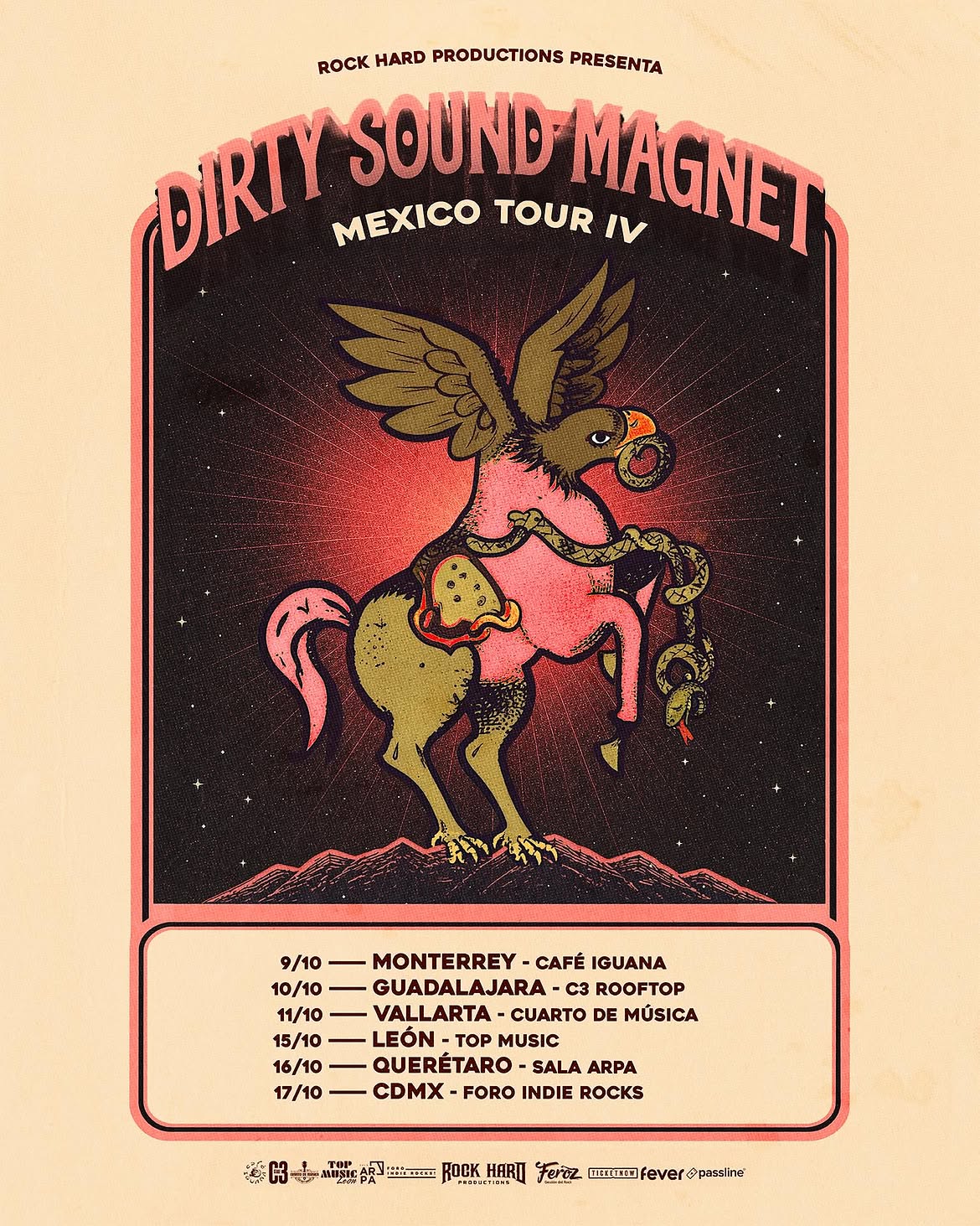 Mexico Tour Poster